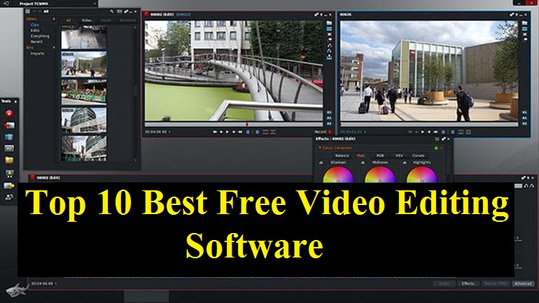 Top 10 Best Free Video Editing Software 2019