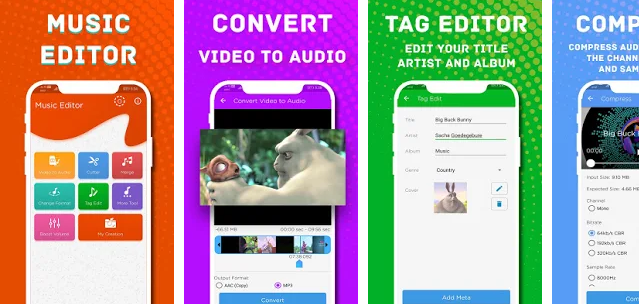 best music editor app for android