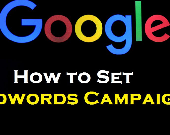 How to Set Adwords Campaign