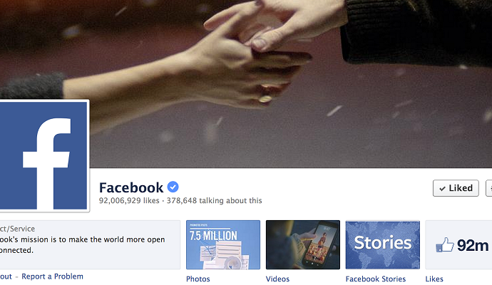 How to get blue tick Facebook profile