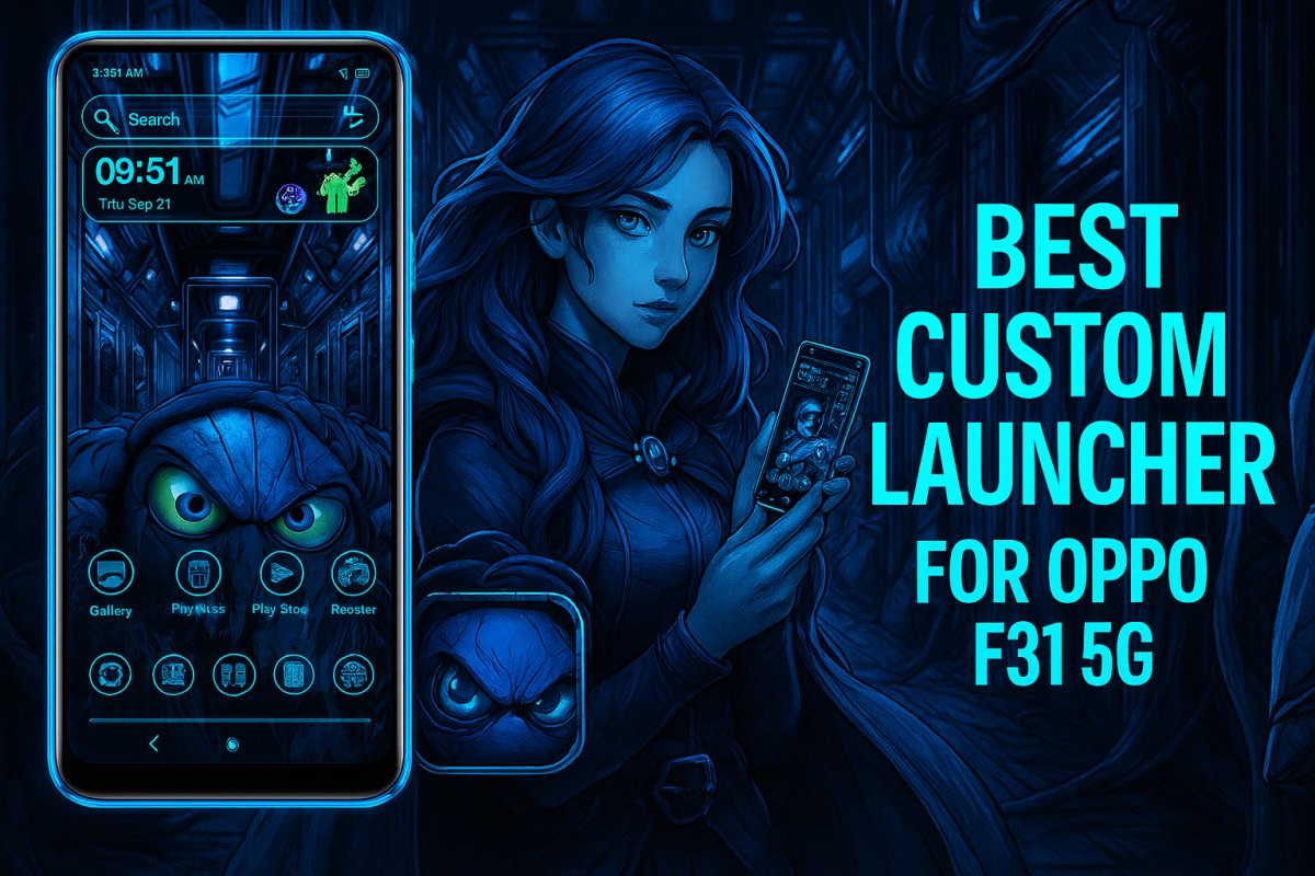 Best Custom Launcher for OPPO F31 5G