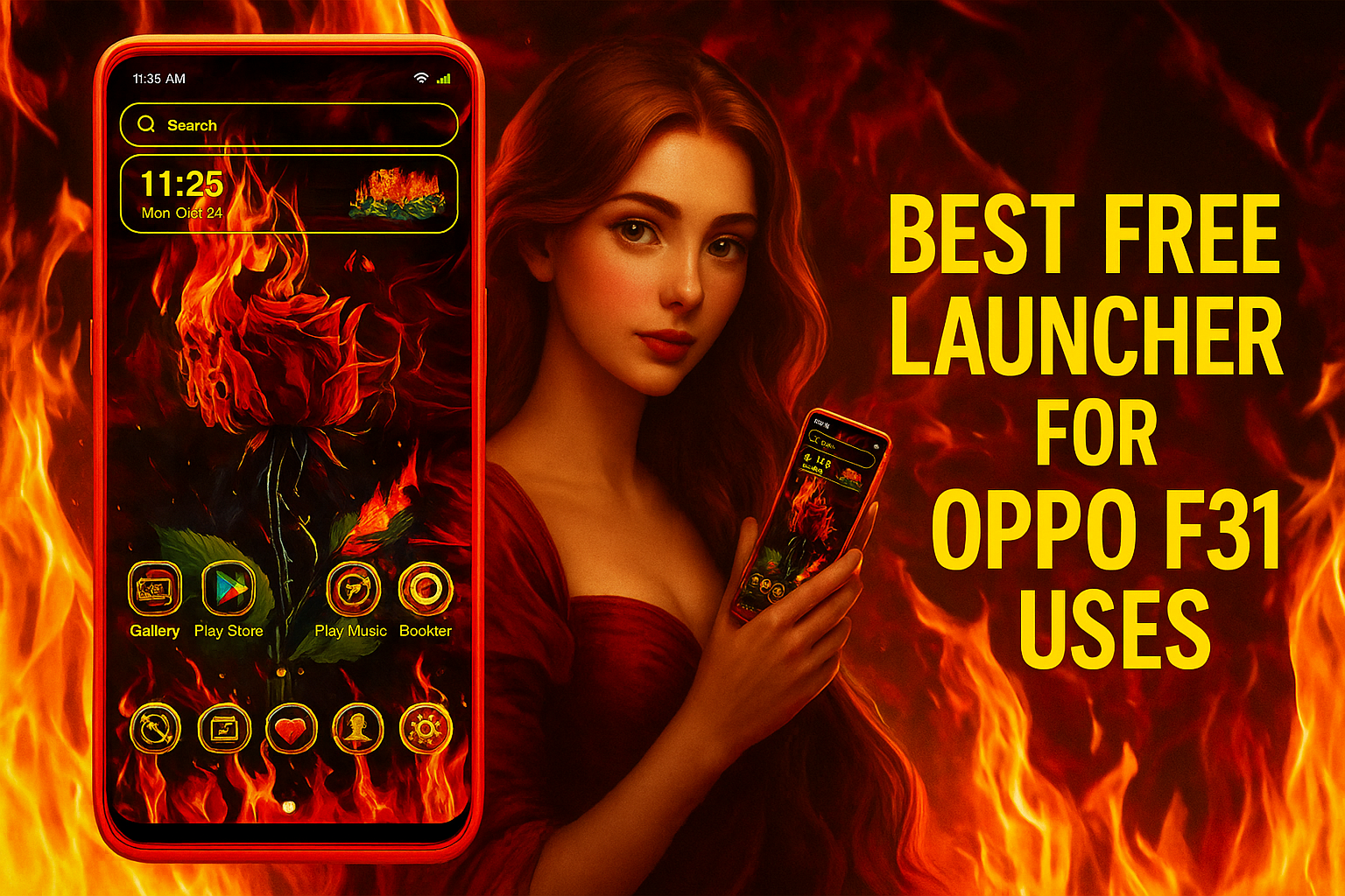 Best Free Launcher for OPPO F31 5G