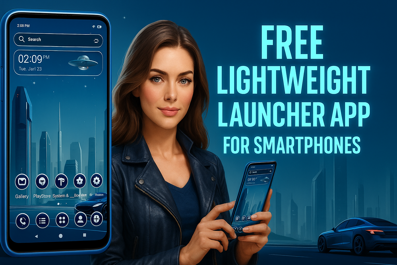 Free Lightweight Launcher App for Smartphones