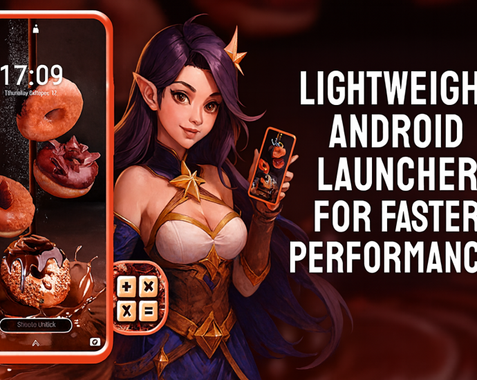 Lightweight Android Launcher for Faster Performance with CMM Launcher features.