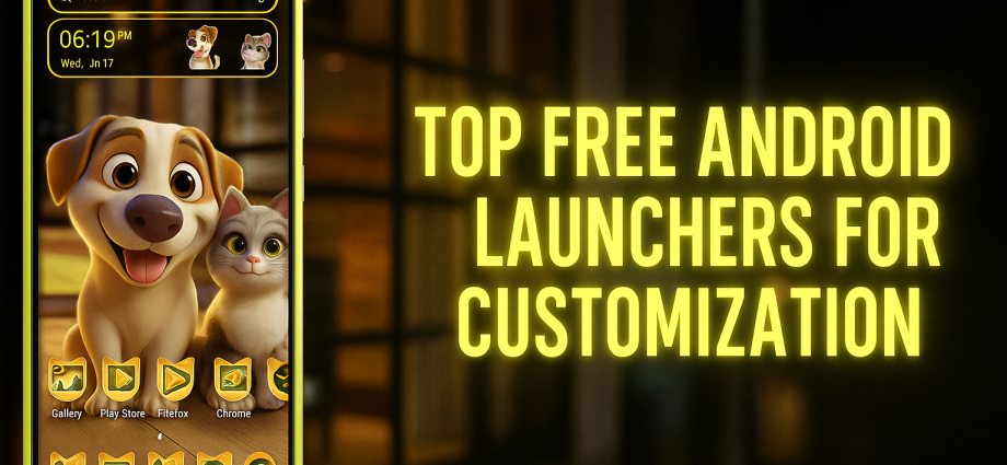 Top Free Android Launchers for Customization – CMM Launcher with smooth performance, free themes, and lightweight design.