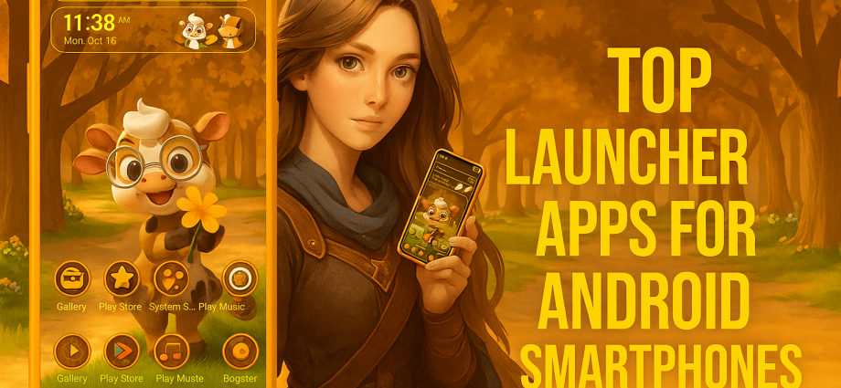 Top Launcher Apps for Android Smartphones with CMM Launcher themes and tools