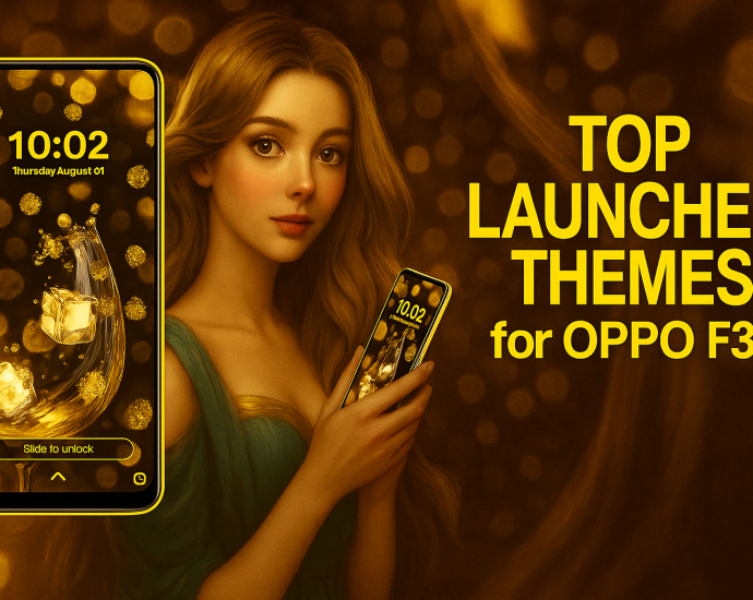 Top Launcher Themes for OPPO F31 using CMM Launcher with free customization, stylish wallpapers, and smooth Android performance.