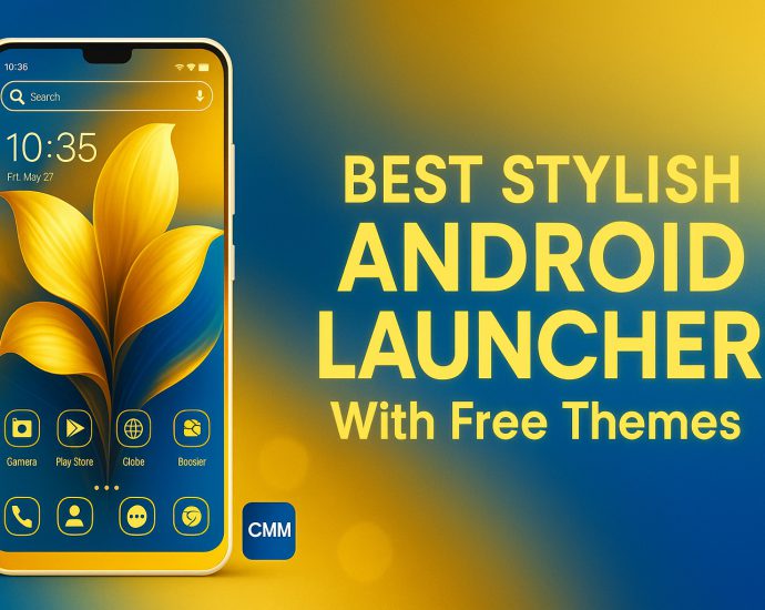 Best Stylish Android Launcher With Free Themes – CMM Launcher