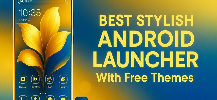 Best Stylish Android Launcher With Free Themes – CMM Launcher