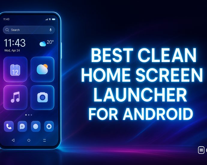 Clean Home Screen Launcher Apps 2025