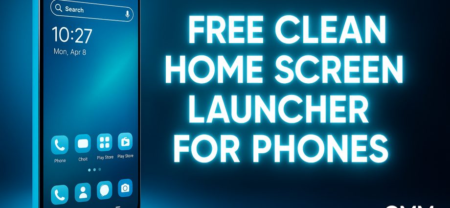 Free Clean Home Screen Launcher for Phones