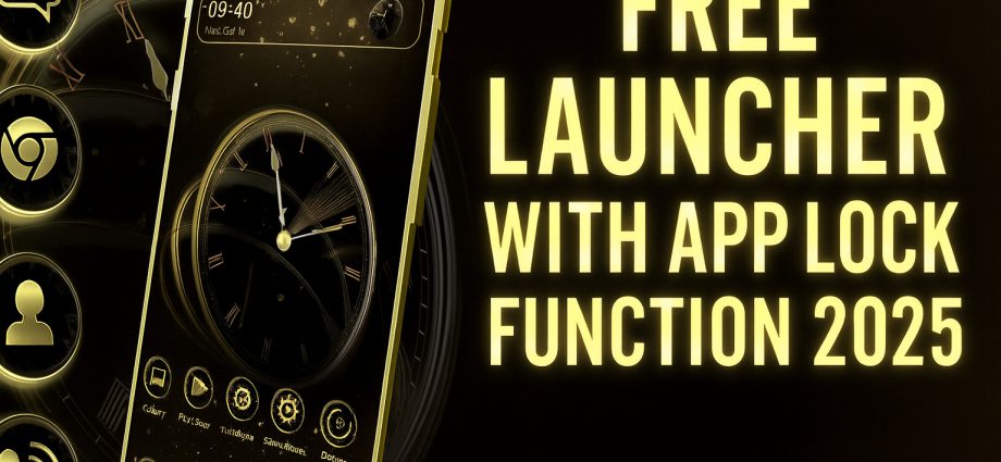 Free Launcher With App Lock Function 2025 | CMM Launcher