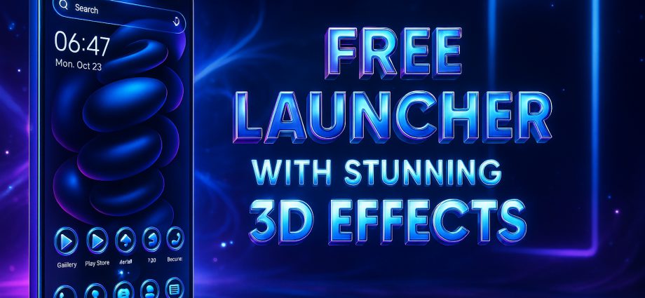 Free Launcher With Stunning 3D Effects
