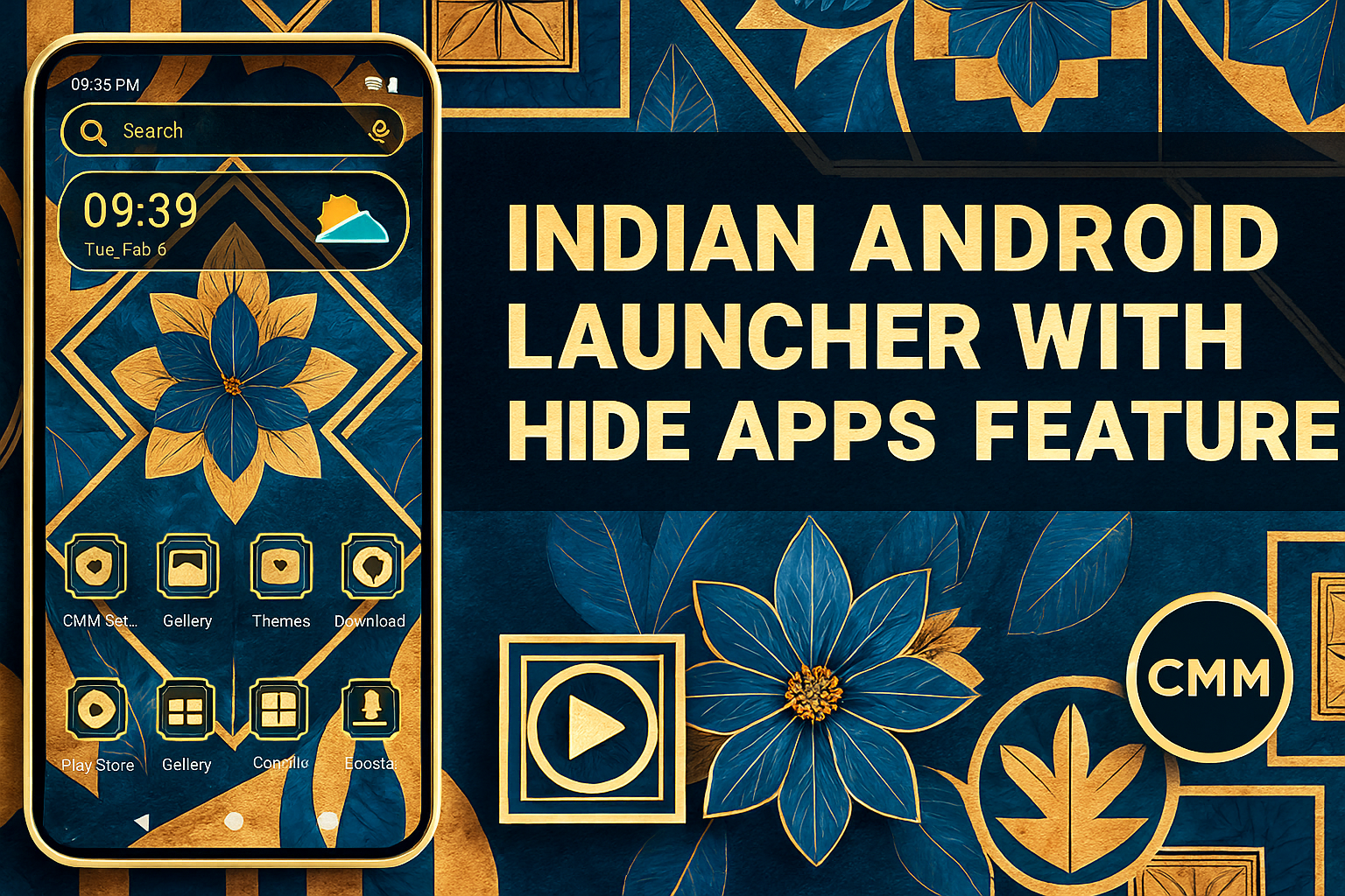 Indian Android Launcher With Hide Apps Feature