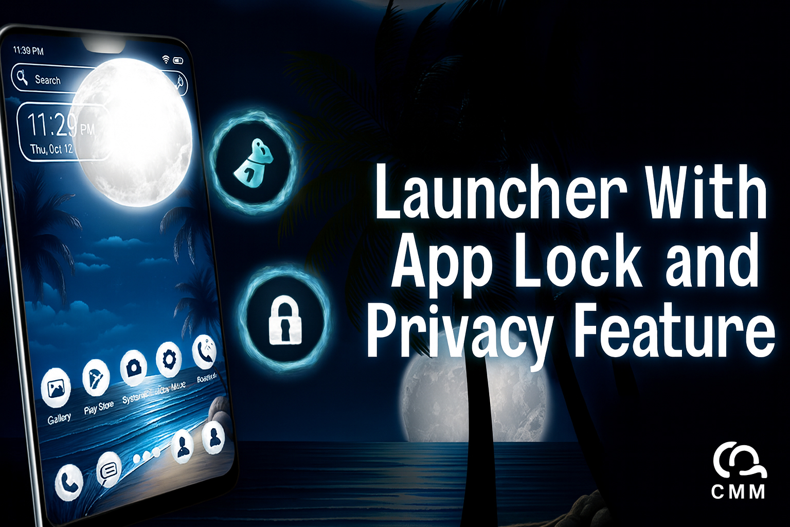 Launcher With App Lock and Privacy Feature