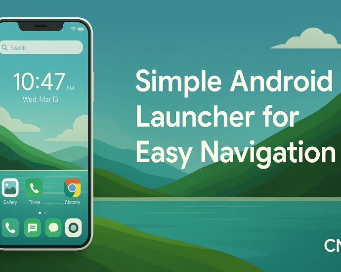 Simple Android Launcher for Easy Navigation | CMM Launcher