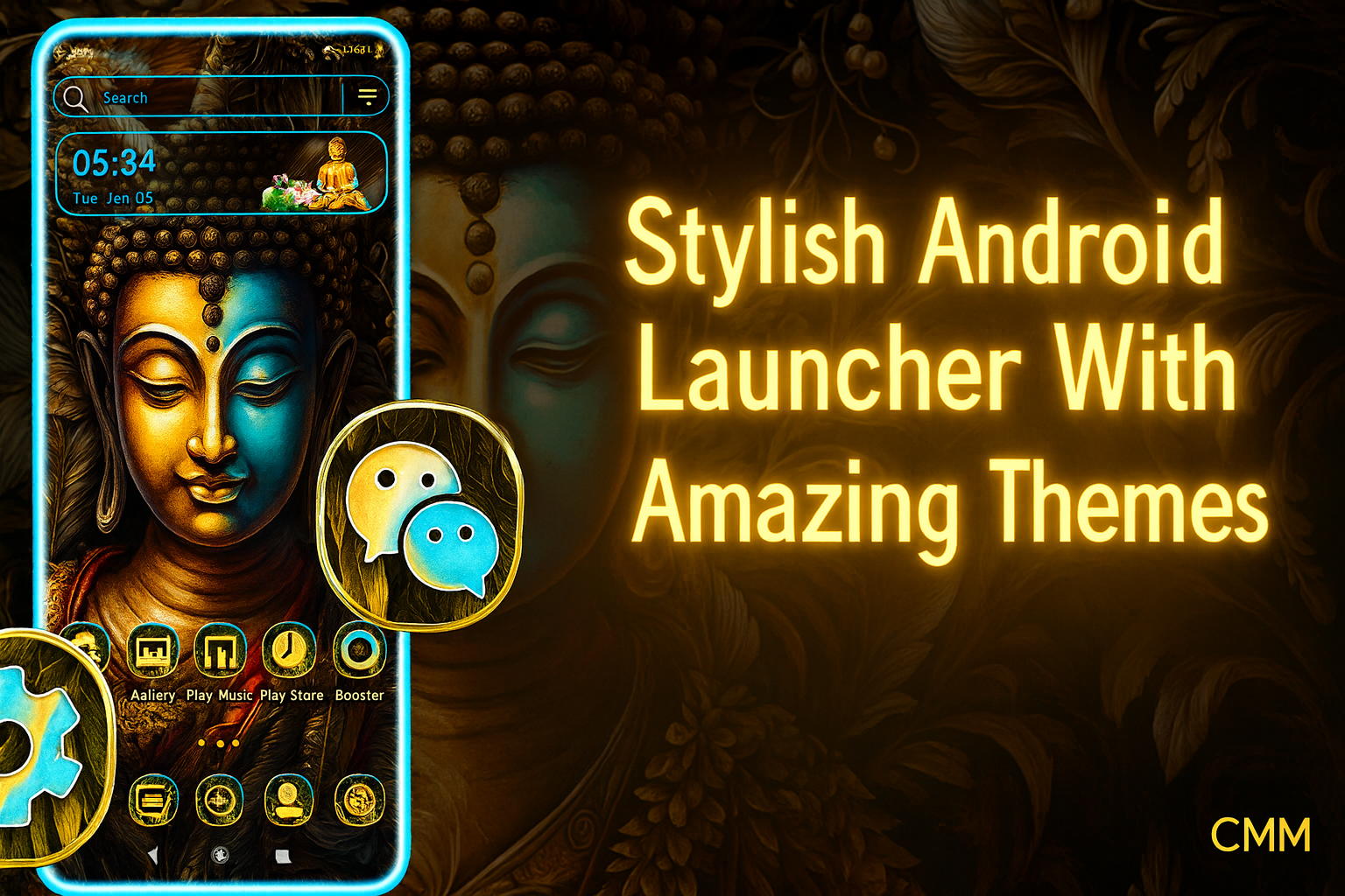 Stylish Android Launcher With Amazing Themes