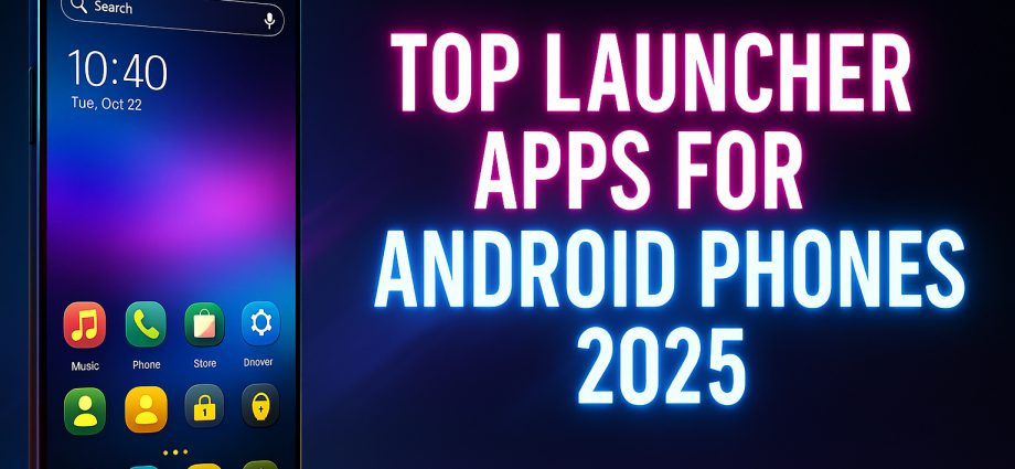 Top Launcher Apps for Android Phones 2025 | CMM Launcher