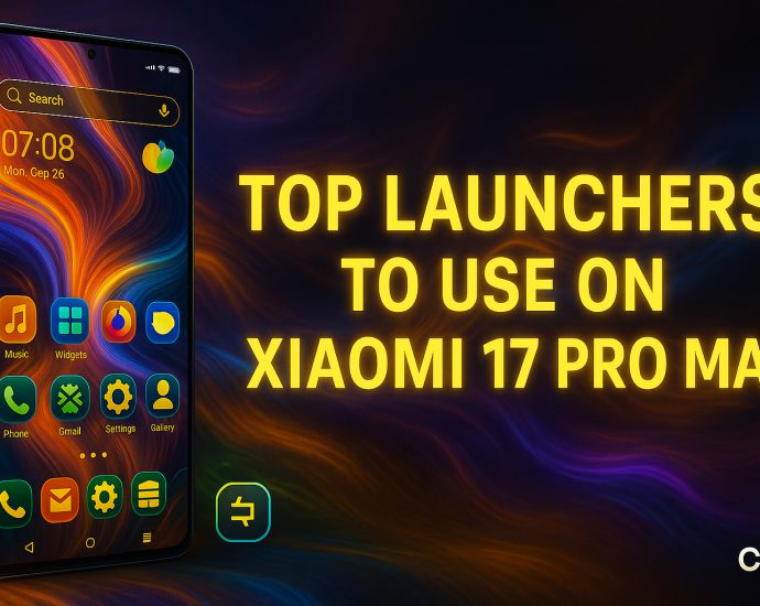 Top Launchers to Use on Xiaomi 17 Pro Max | CMM Launcher India