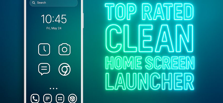 Top Rated Clean Home Screen Launcher