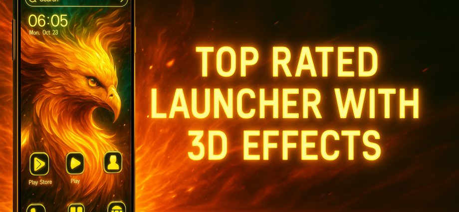 Top Rated Launcher With 3D Effects