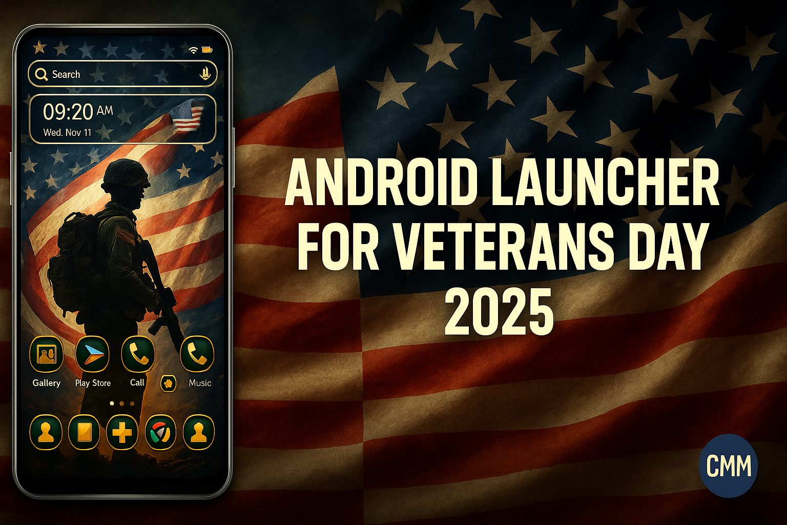 Android Launcher For Veterans Day 2025
