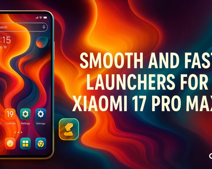 Smooth and Fast Launchers for Xiaomi 17 Pro Max | CMM Launcher