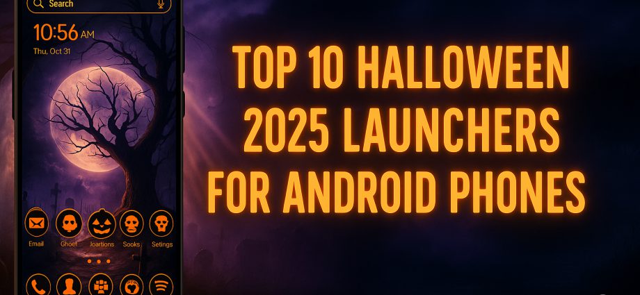 Top 10 Halloween 2025 Launchers for Android Phones | CMM Launcher