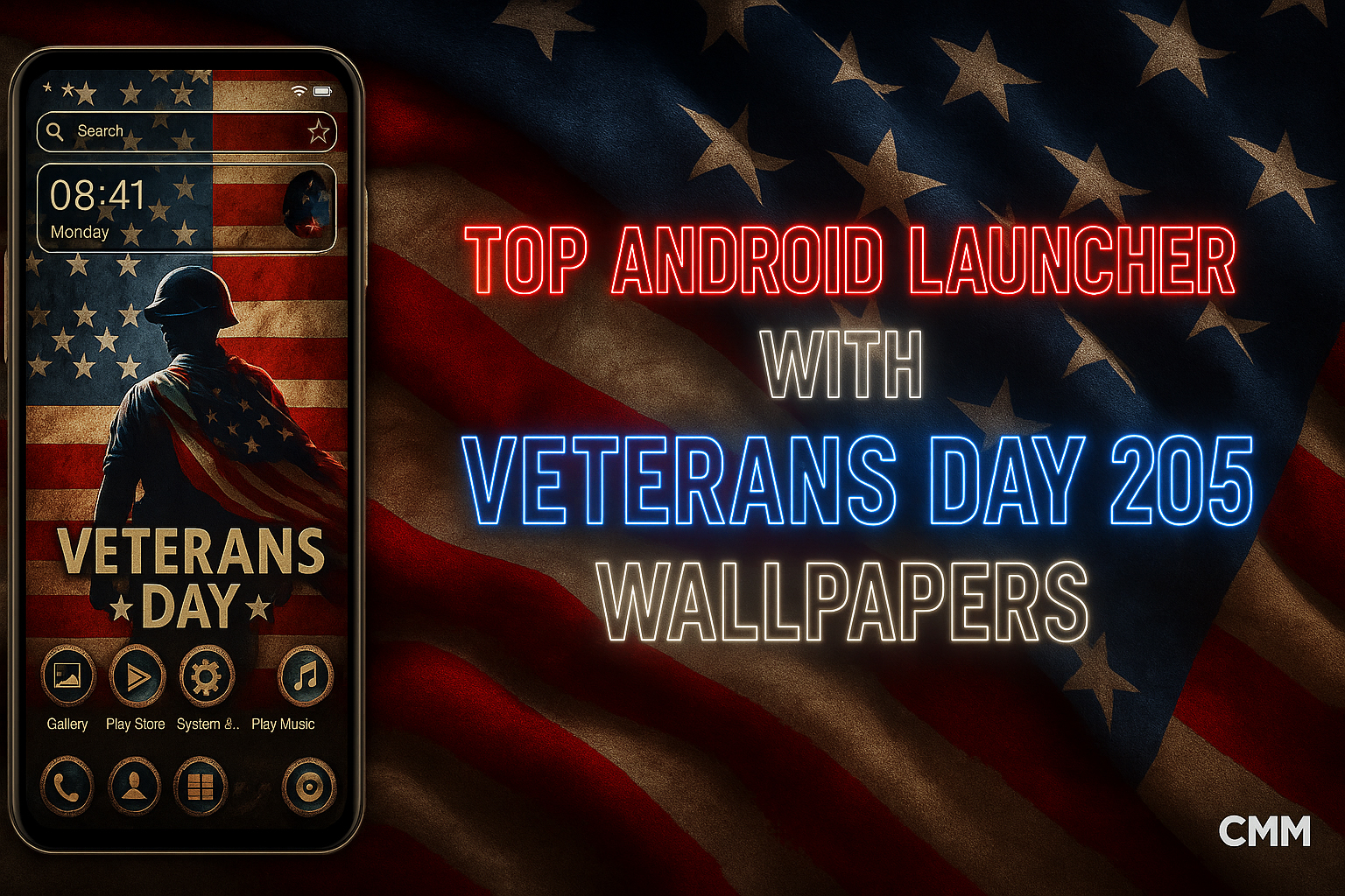 Top Android Launcher With Veterans Day 2025 Wallpapers