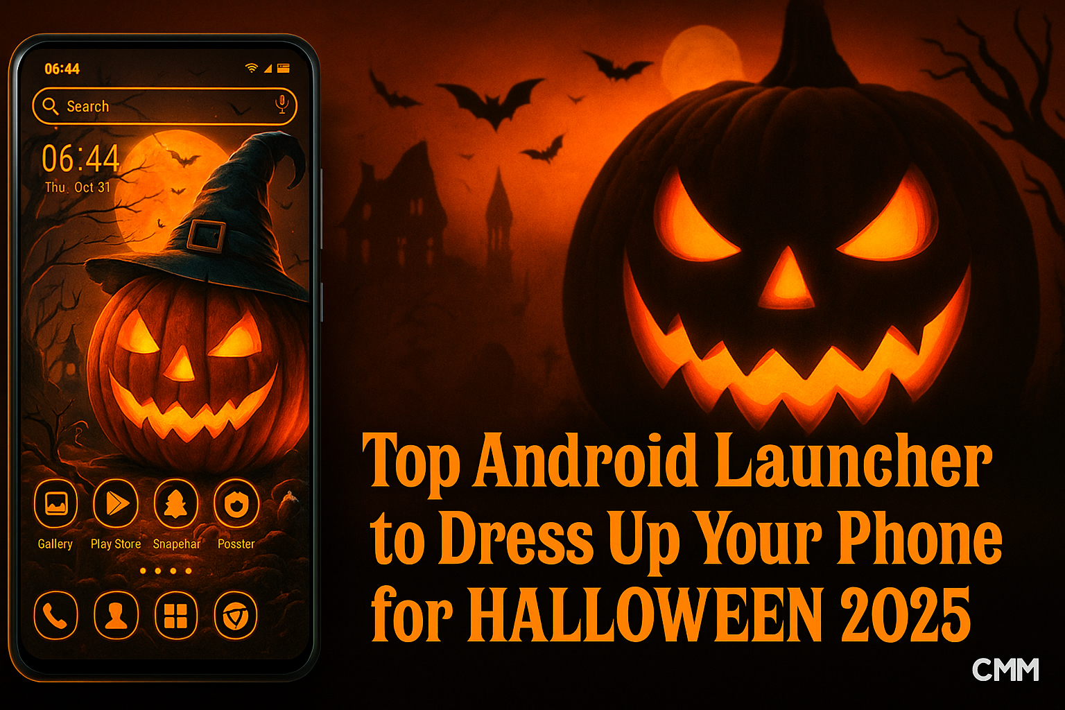 Top Android Launcher to Dress Up Your Phone for Halloween 2025