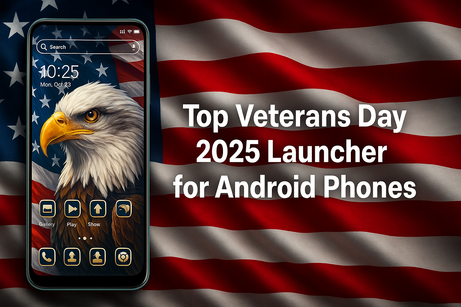 Top Veterans Day 2025 Launcher for Android Phones