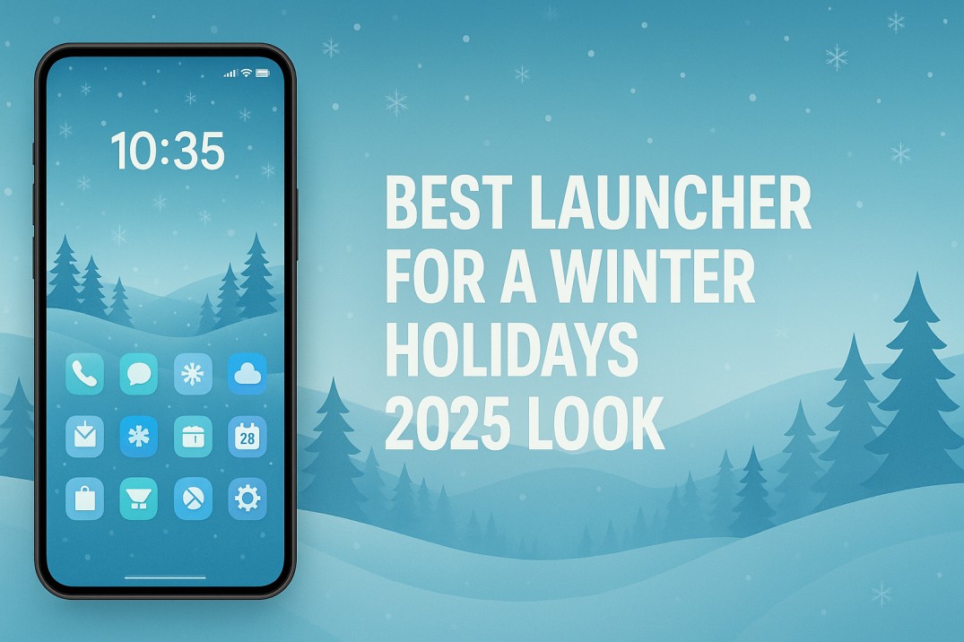 Best Launcher for a Winter Holidays 2025 Look