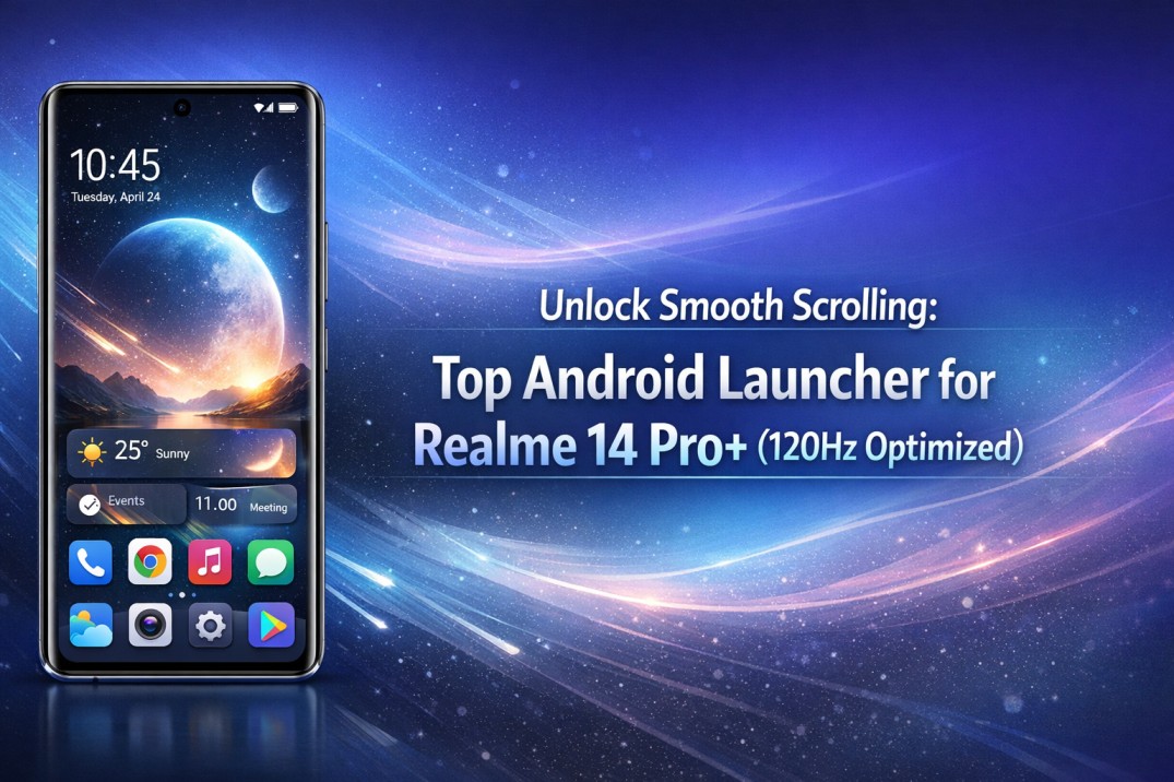 Top Android Launcher for Realme 14 Pro Plus: Unlock 120Hz