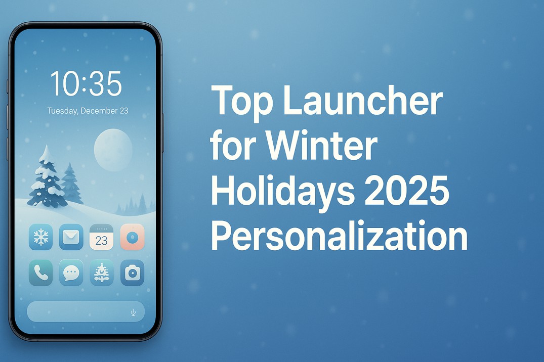 Top Launcher for Winter Holidays 2025 Personalization