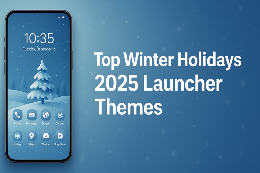 Top Winter Holidays 2025 Launcher Themes