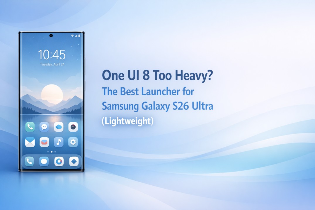 One UI 8 Too Heavy? The Best Launcher for Samsung Galaxy S26 Ultra (Lightweight)