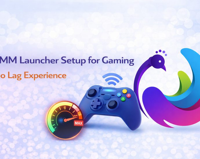 A dedicated mobile gamer configuring the perfect CMM Launcher Setup for Gaming to eliminate frame drops completely.