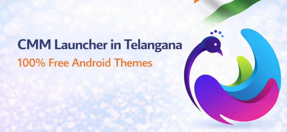 CMM Launcher in Telangana showing free Android themes, customizable UI, and smooth performance in 2026